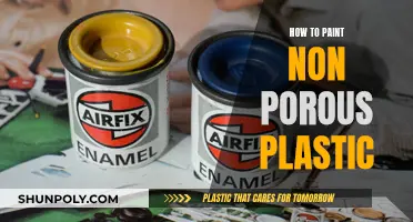 Painting Non-Porous Plastic: A Beginner's Guide