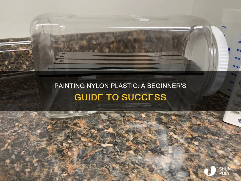 how to paint nylon plastic