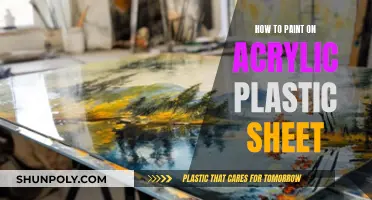 Acrylic Painting on Plastic Sheets: A Beginner's Guide