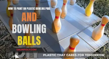 Transforming Plastic Bowling Gear with Paint