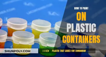 Transforming Plastic Containers with Paint: A Creative Guide