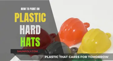 Personalize Your Hard Hat: Painting Plastic Surfaces