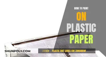 Mastering Painting Techniques on Plastic Paper