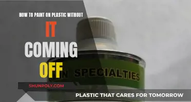 Painting Plastic: Tips for a Lasting Finish