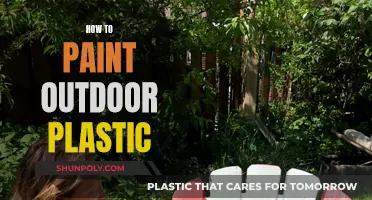 Painting Outdoor Plastic: A Beginner's Guide to Success