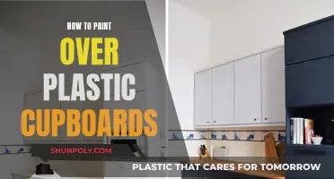 Transforming Plastic Cupboards with Paint: A Simple Guide