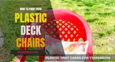 Transforming Plastic Deck Chairs with Paint: A Simple Guide