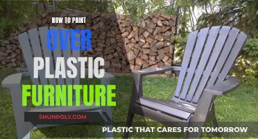 Transforming Plastic Furniture with Paint: A Simple Guide