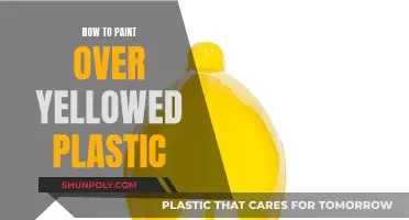 Transforming Yellowed Plastic: A Fresh Coat of Paint