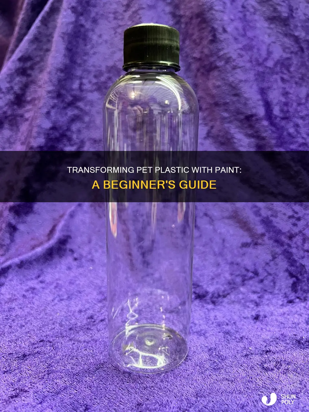 how to paint pet plastic