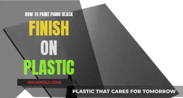 Transforming Plastic with a Piano Black Finish