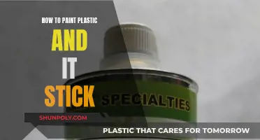 Painting Plastic: Make It Stick with These Easy Steps