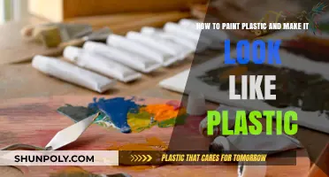 Mastering Plastic Painting: Techniques to Achieve a Realistic Plastic Finish