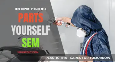 DIY Guide to Painting Plastic Auto Parts with SEM Paint