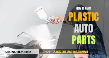 Painting Plastic Auto Parts: A Step-by-Step Guide