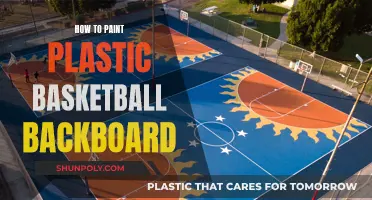 Painting Plastic Basketball Backboards: A Step-by-Step Guide