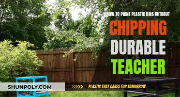 Painting Plastic Bins: A Teacher's Guide to Durable Finishes