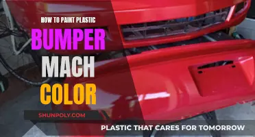 Painting Plastic Bumpers: Matching Car Colors Perfectly