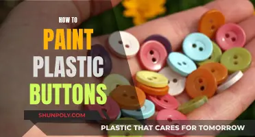 Painting Plastic Buttons: A Step-by-Step Guide