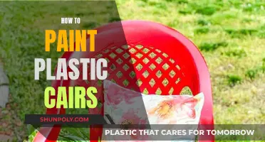Transforming Plastic Chairs with Paint: A Simple Guide