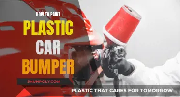 Painting Plastic Car Bumpers: A Step-by-Step Guide