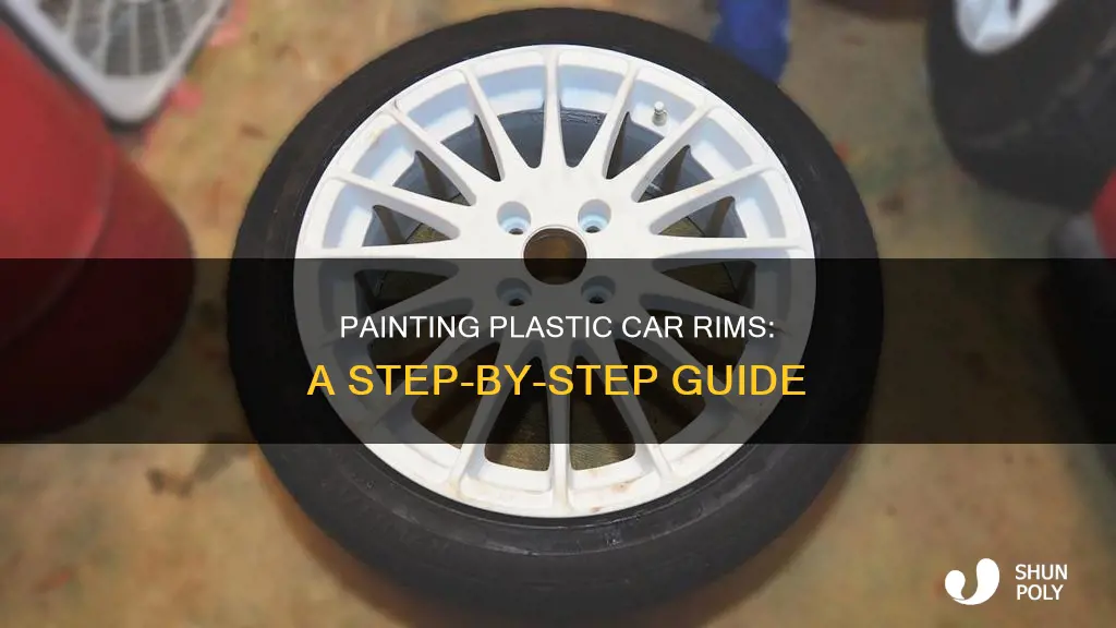 how to paint plastic car rims