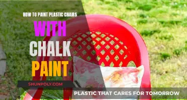 Transforming Plastic Chairs with Chalk Paint: A Simple Guide