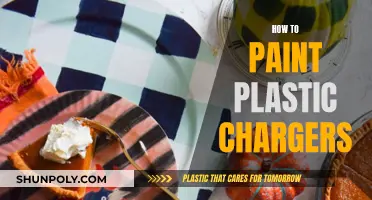 Transforming Plastic Chargers with Paint: A Creative Guide