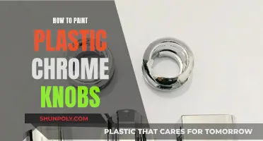 Transforming Plastic Chrome Knobs with Paint: A Guide