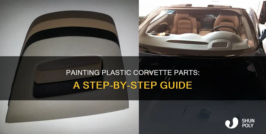 how to paint plastic corvette parts