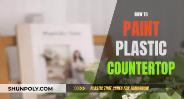 Transform Plastic Countertops with Paint: A Simple Guide