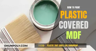 Transforming Plastic-Covered MDF with Paint: A Simple Guide
