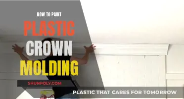 The Perfect Paint Job for Plastic Crown Molding