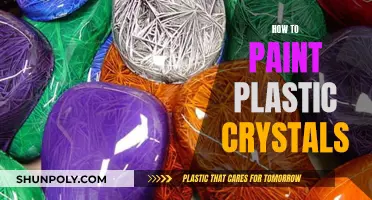 Painting Plastic Crystals: A Beginner's Guide to Perfection