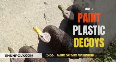 Painting Plastic Decoys: A Step-by-Step Guide