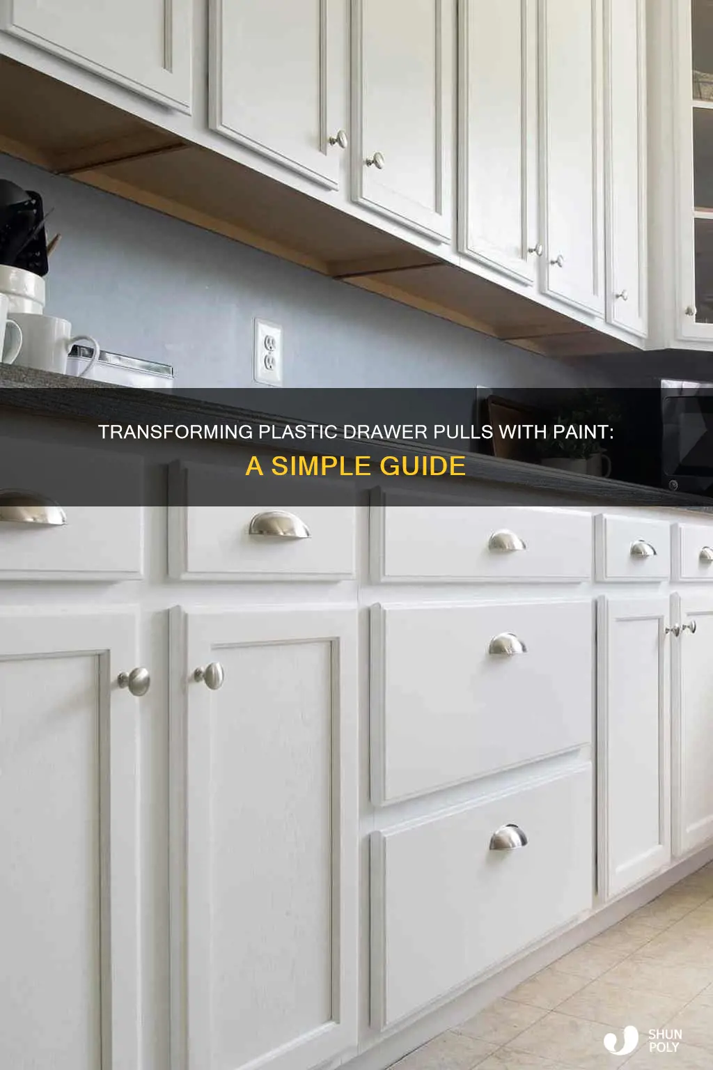 how to paint plastic drawer pulls