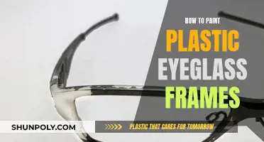 Transforming Plastic Eyeglass Frames with Paint