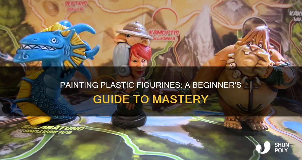 how to paint plastic figurines