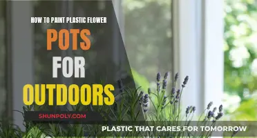 Painting Plastic Flower Pots: Outdoor-Ready in 5 Steps