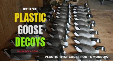 Painting Plastic Goose Decoys: A Step-by-Step Guide