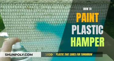 Transforming Plastic Hampers with Paint: A Creative Guide