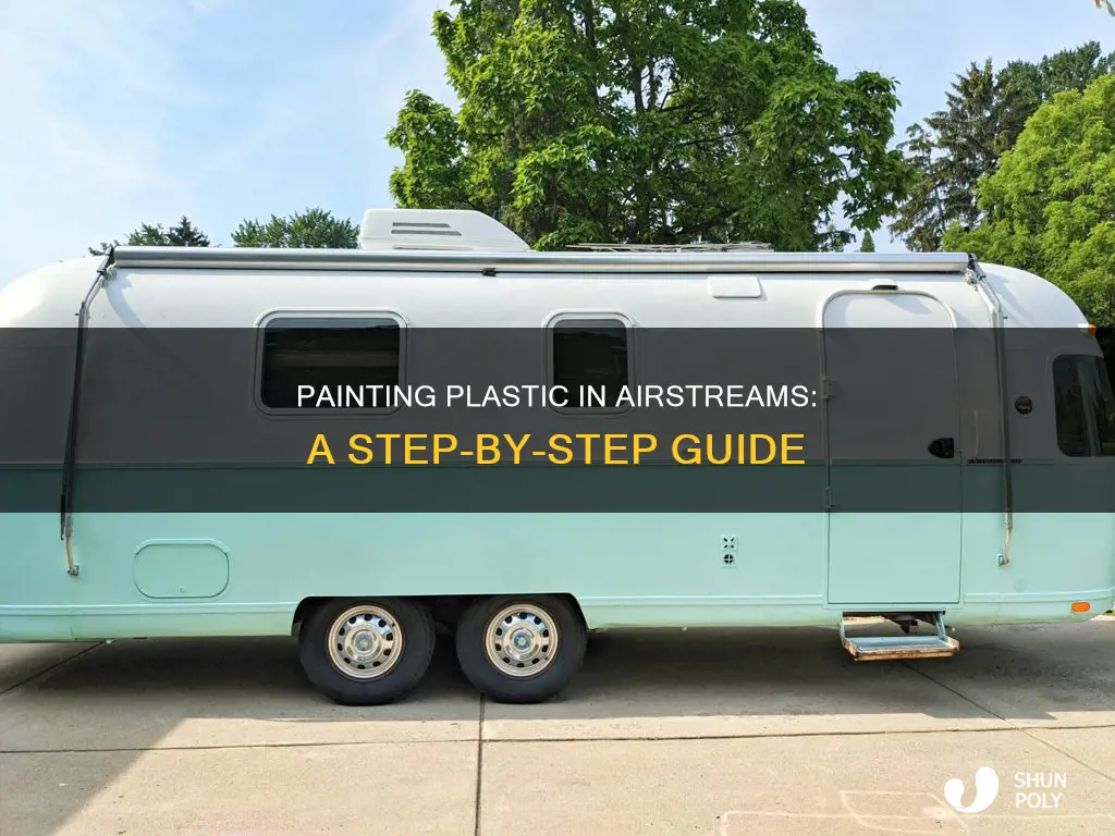 how to paint plastic in airstream