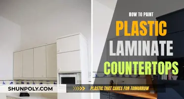Transform Plastic Laminate Countertops with Paint
