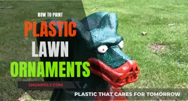 Painting Plastic Lawn Ornaments: A Simple Guide