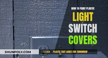 Transform Plastic Light Switch Covers with Paint