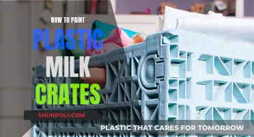 Transforming Plastic Milk Crates with Paint: A Creative Guide