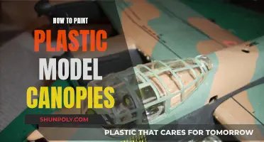 Painting Plastic Model Canopies: A Step-by-Step Guide