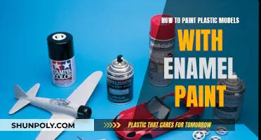 Enamel Paint on Plastic Models: A Beginner's Guide