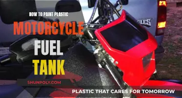Painting Motorcycle Fuel Tanks: Plastic Primer and Paint Techniques