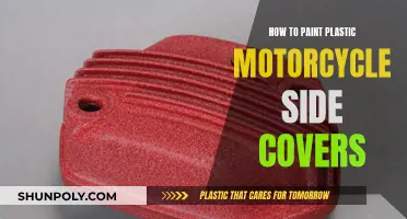 Painting Motorcycle Side Covers: Plastic Prep and Primer
